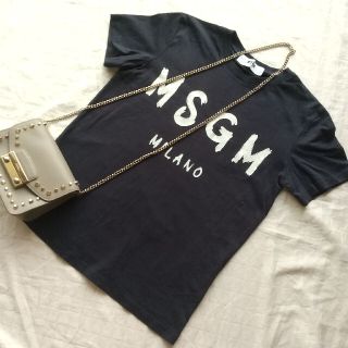 エムエスジイエム(MSGM)のMSGM ロゴTシャツ(Tシャツ(半袖/袖なし))