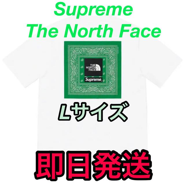 限定価格 Supreme シュプリーム ノースフェイス バンダナTシャツ L ...