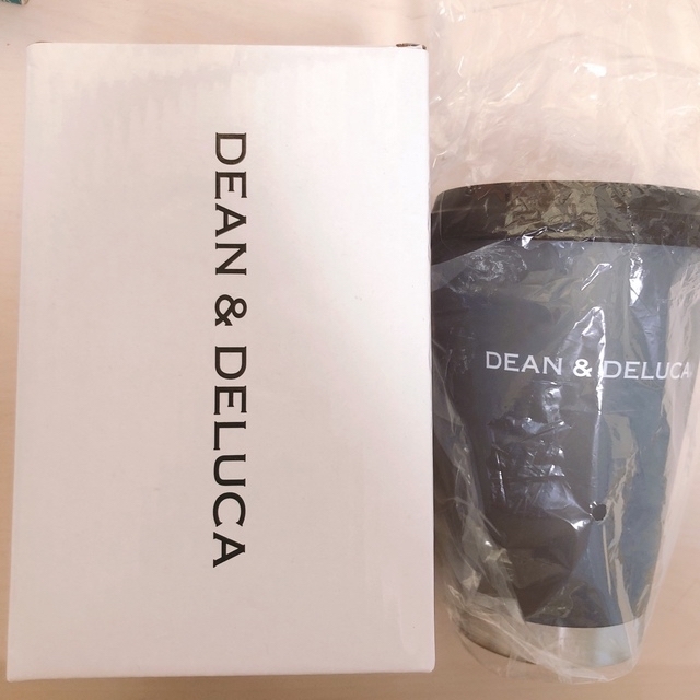 【新品未使用、箱付き】DEAN & DELUCA  サーモタンブラー グレー