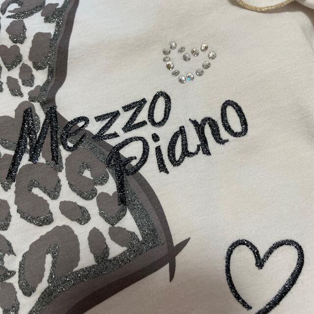 mezzo piano(メゾピアノ)の150㎝　ノースリーブ キッズ/ベビー/マタニティのキッズ服女の子用(90cm~)(Tシャツ/カットソー)の商品写真