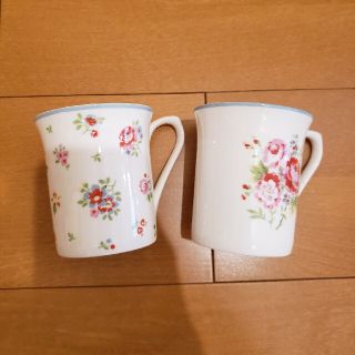 キャスキッドソン(Cath Kidston)のキャス・キッドソン　ペアカップ(グラス/カップ)