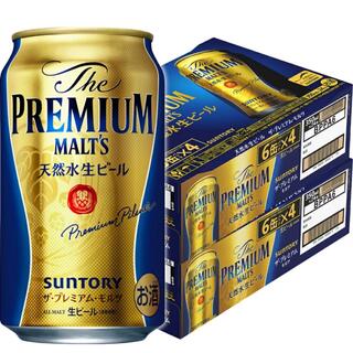 サントリー(サントリー)のサントリープレミアムモルツ　350ml 2ケース(ビール)