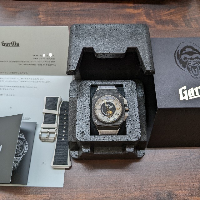 gorilla(ゴリラ)の希少 カミネ50本限定 ゴリラウォッチGorilla watchレガシーコウベ メンズの時計(腕時計(アナログ))の商品写真