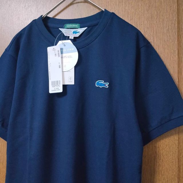 SHIPS for women(シップスフォーウィメン)の新品 SHIPS any別注LACOSTE: PIQUE クルーネック Tシャツ レディースのトップス(Tシャツ(半袖/袖なし))の商品写真