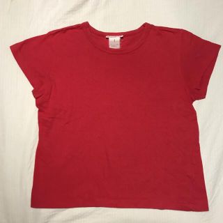 アニエスベー(agnes b.)のアニエスベー  Tシャツ　赤　レッド(Tシャツ(半袖/袖なし))