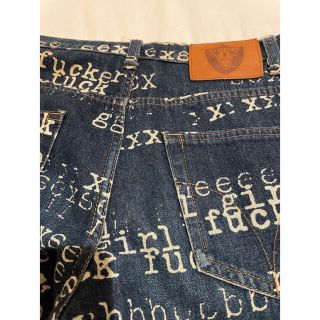 HYSTERICS タイプライター Fuck SEX フレアパンツ 90s レア オンライン