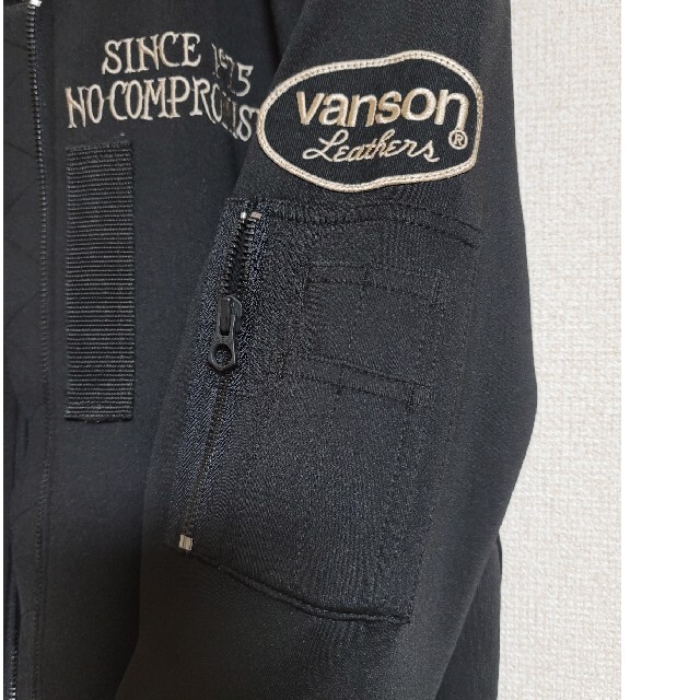 VANSON(バンソン)のvanson　フライトジャケット　フィリックスザキャット メンズのジャケット/アウター(フライトジャケット)の商品写真