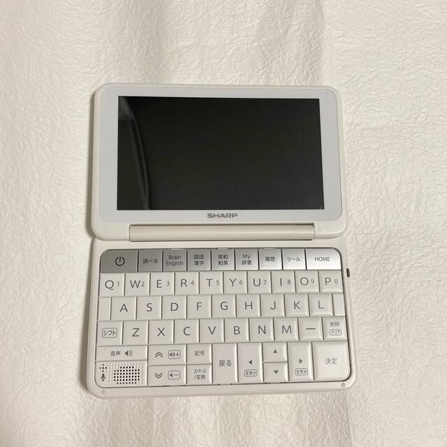 SHARP(シャープ)のSHARP シャープ　電子辞書　Brain スマホ/家電/カメラのPC/タブレット(電子ブックリーダー)の商品写真