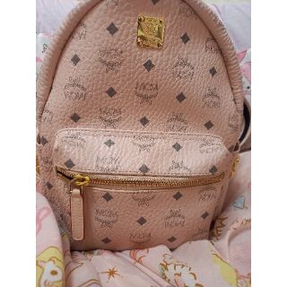 エムシーエム(MCM)のMCM リュック パウダーピンク small(リュック/バックパック)