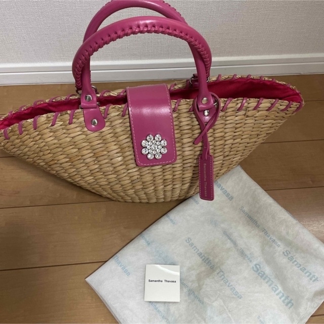 【最終値下げ】美品♡かごバッグ♡サマンサ