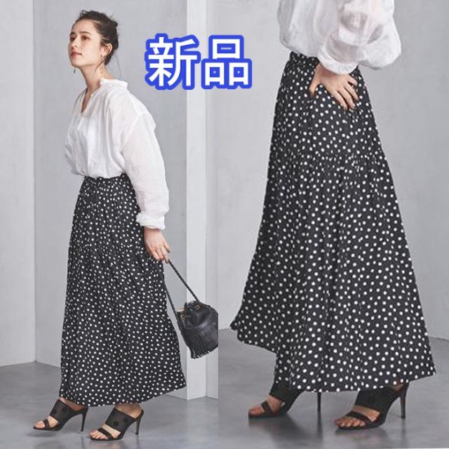 UNITED ARROWS - 新品 UNITED ARROWS UWSC ドット フレア UNITED ARROWS - 新品 UNITED ARROWS UWSC ドット フレア