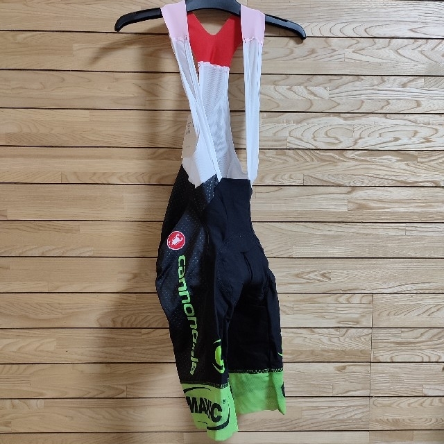支給品 ビブショーツ Cannondale GARMIN サイクルジャージ 白