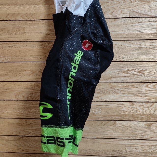 支給品 ビブショーツ Cannondale GARMIN サイクルジャージ 白 2