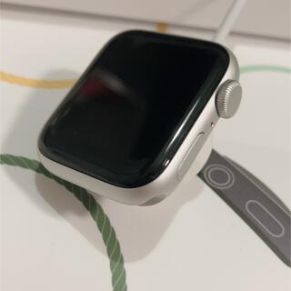 アップルウォッチ(Apple Watch)の【美品】Apple Watch SE 40mm Silver Aliminum (腕時計)
