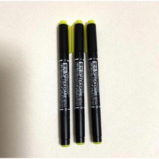 ゼブラ(ZEBRA)の新品未使用 ゼブラ 蛍光ペン イエロー 黄色 3本(ペン/マーカー)