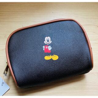 ディズニー(Disney)のミッキーマウス　スクエア型ポーチ(ポーチ)