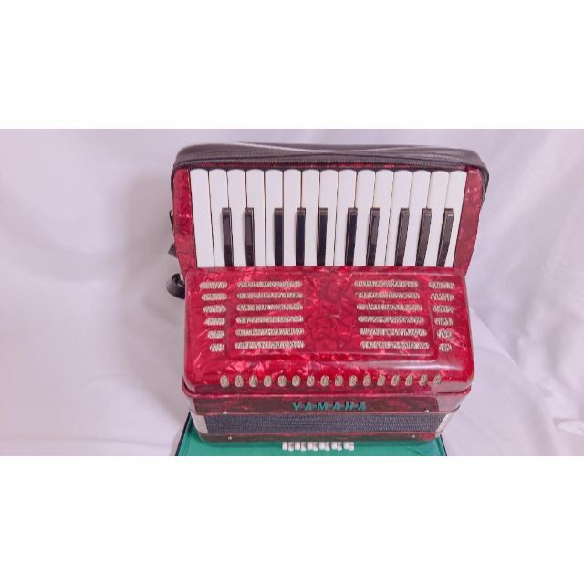 YAMAHA ヤマハ アコーディオン 収納ケース付き 楽器の鍵盤楽器(アコーディオン)の商品写真