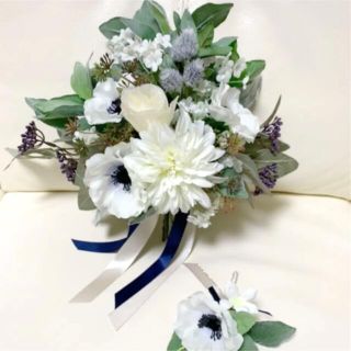 最終値下げ！クラッチブーケ　結婚式　ブーケ　ウェディング(ブーケ)