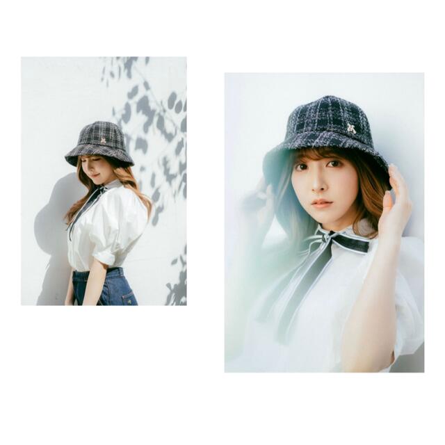 CA4LA(カシラ)の【新品未使用タグ付き】YUA MIKAMI x CA4LA HAT ブラック レディースの帽子(ハット)の商品写真