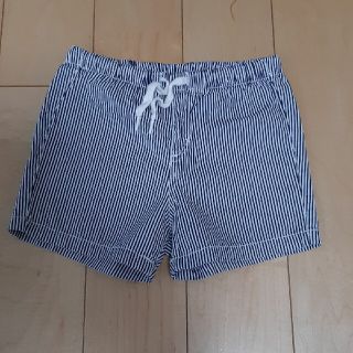 エイチアンドエム(H&M)のショートパンツ　ストライプ　86 H&M　80　90(パンツ)