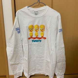 エックスガール(X-girl)のxgirl tweety ロンT ワンサイズ(Tシャツ(長袖/七分))