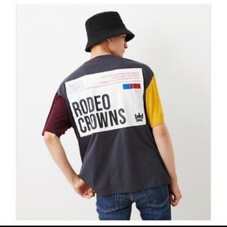 ロデオクラウンズワイドボウル(RODEO CROWNS WIDE BOWL)のRCWB メンズ クレイジーカラーTシャツ(Tシャツ/カットソー(半袖/袖なし))