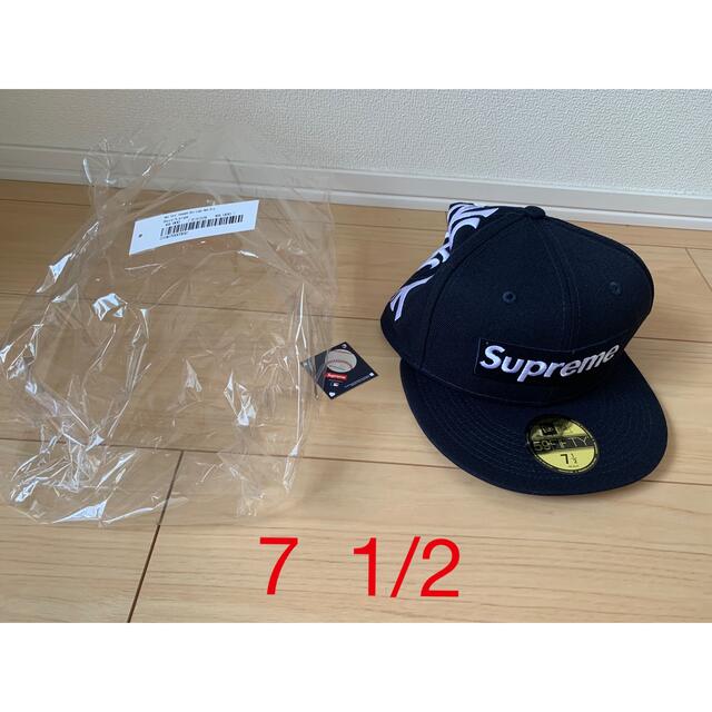 シュプリームSupreme NEWERA 7 1/2 NAVY