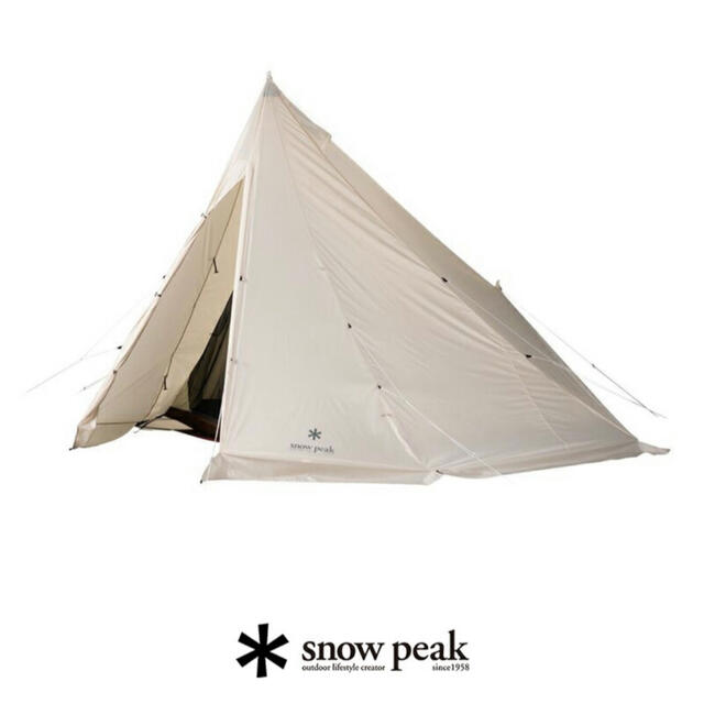 Snow Peak - 雪峰祭　限定　タープ エクステンション テント4 アイボリー FES-432