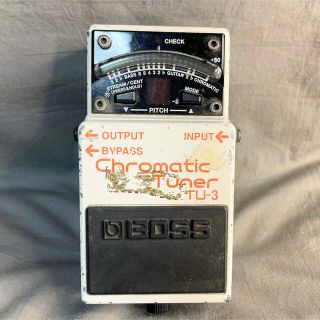 ボス(BOSS)のBOSS TU-3  CHROMATIC TUNER チューナー(エフェクター)