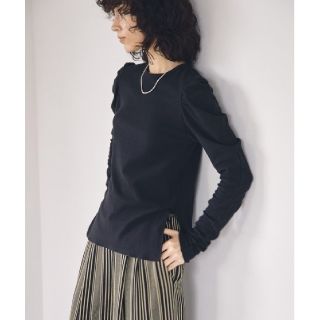 トゥデイフル(TODAYFUL)の【完売】’22 TODAYFUL ジョーゼットパフショルダートップス カットソー(シャツ/ブラウス(長袖/七分))