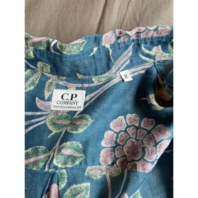 80s C.P Company Garment Dyed Print Shirt