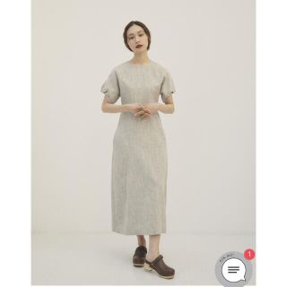 ランデブー(RANDEBOO)のrandeboo paff material dress ランデブー(ロングワンピース/マキシワンピース)