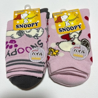 スヌーピー(SNOOPY)の【新品】スヌーピー 靴下 4足セット(ソックス)