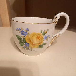 マイセン(MEISSEN)のマイセン 忘れな草 スワンハンドル マグカップ(食器)