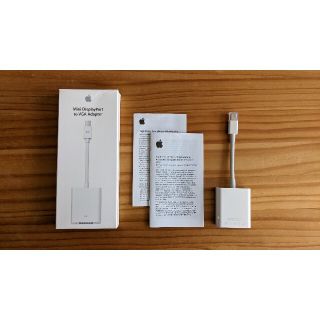 アップル(Apple)のApple純正 Mini DisplayPort - VGAアダプタ(PC周辺機器)