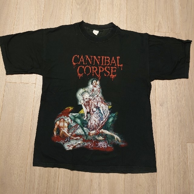 【値下げ不可】 Cannibal Corpse ロンＴ ボロ 雰囲気