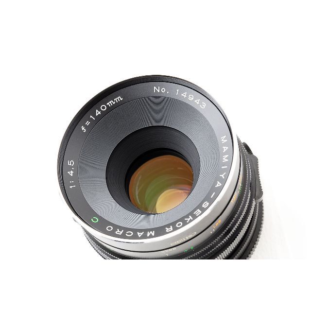 USTMamiya(マミヤ)のMamiya-Sekor Macro C 140mm f/4.5 RB67 スマホ/家電/カメラのカメラ(レンズ(ズーム))の商品写真