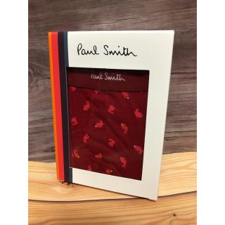 ポールスミス(Paul Smith)の新品 ポールスミス ボクサーパンツ LLアンダーウェア 下着 プレゼント レッド(ボクサーパンツ)