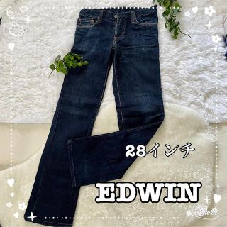 エドウィン(EDWIN)のEDWIN★502FG★28インチ★ストレート★ストレッチ(デニム/ジーンズ)