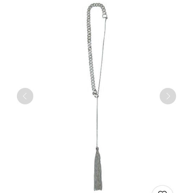 Ameri VINTAGE(アメリヴィンテージ)のCHAIN FRINGE NECKLACE シルバー レディースのアクセサリー(ネックレス)の商品写真