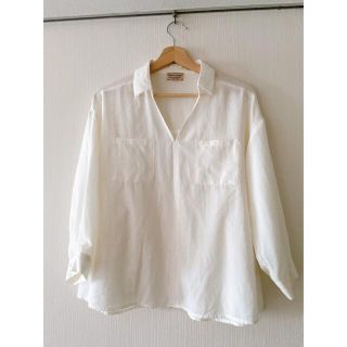 ハートマーケット(Heart Market)のFlower様専用☆白シャツ　七部袖、ボーダーカットソー(シャツ/ブラウス(長袖/七分))