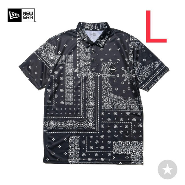 FCRB NEW ERA BANDANA POLO SHIRT