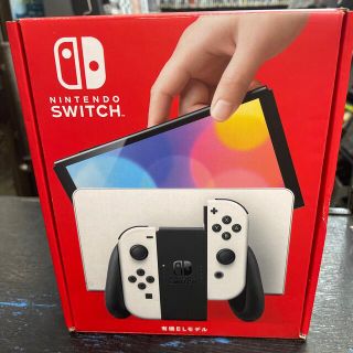 ニンテンドースイッチ(Nintendo Switch)の中古 ニンテンドースイッチ 本体 有機ELモデル ホワイト (携帯用ゲーム機本体)