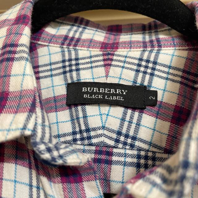 BURBERRY BLACK LABEL(バーバリーブラックレーベル)のバーバリー　ブラック　レーベル　2 Mサイズ メンズのトップス(シャツ)の商品写真