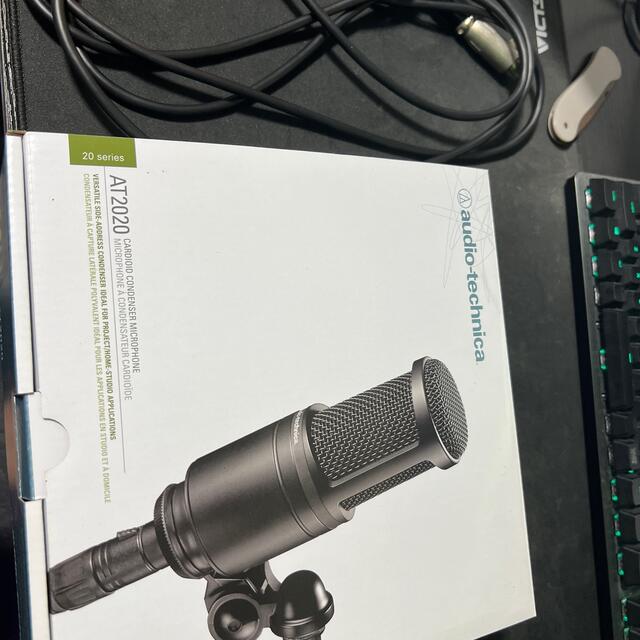 audio technica コンデンサーマイク