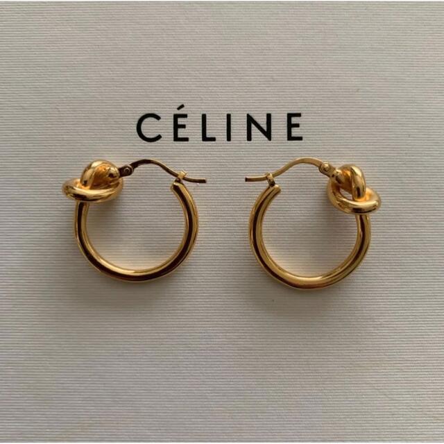 在庫1点】セリーヌ CELINE ピアス イヤリング シルバー アクセサリー