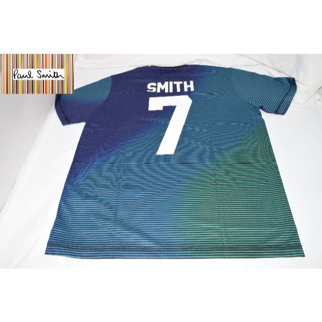 新品☆Paul Smith 7ナンバリング グラデーション Tシャツ☆Lサイズトップス