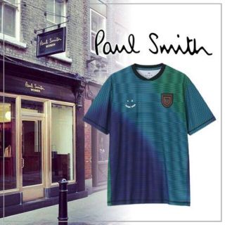 ポールスミス(Paul Smith)の新品☆Paul Smith 7ナンバリング グラデーション Tシャツ☆Lサイズ(Tシャツ/カットソー(半袖/袖なし))