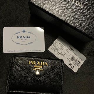 プラダ(PRADA)の【最終値下げ】PRADA 三つ折財布(財布)