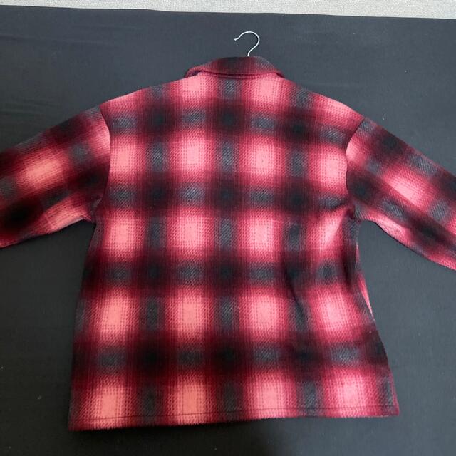 supreme shadow plaid fleece shirt Sサイズ - 3